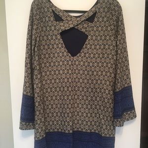 Dress Blue and Grey Size M